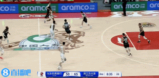 火力凶猛！赵嘉仁和胡金秋相继飙中三分 广厦再度打停吉林